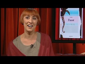 Mita Casacuberta a L'hora del lector (TV3) L'hora del lector (TV3)